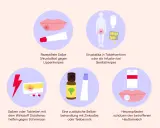 Rezeptfreie Salbe, Virustatika, Salben mit Diclofenac, Zinksalbe, Teebaumöl und Herpespflaster – diese Mittel helfen gegen Herpes.