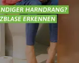 Ständiger Harndrang? Reizblase erkennen und was tun. Hilfe bei Blasenschwäche.