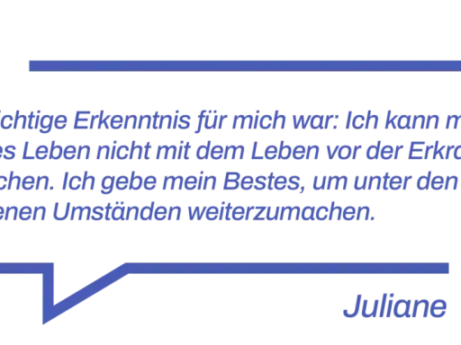 Zitat von Juliane: "Ich kann mein heutiges Leben nicht mit dem Leben vor der Erkrankung vergleichen." Psychische Symptome bei Niereninsuffizienz sind real.