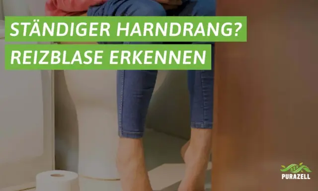 Ständiger Harndrang? Reizblase erkennen und was tun. Hilfe bei Blasenschwäche.